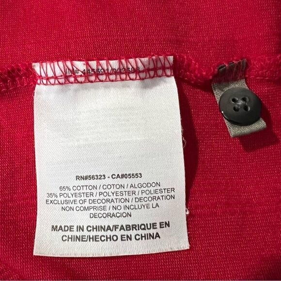 Tiger Woods Collection Red Dri-Fit Short Sleeve Men's Golf  Polo Shirt Sz Large - Picture 9 of 11